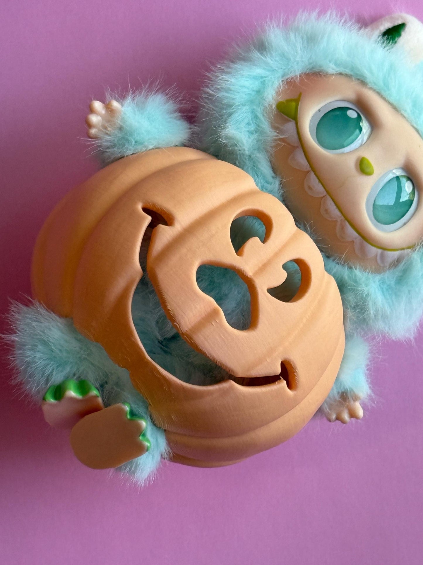 Bubus Pumpkin dress for Labubu