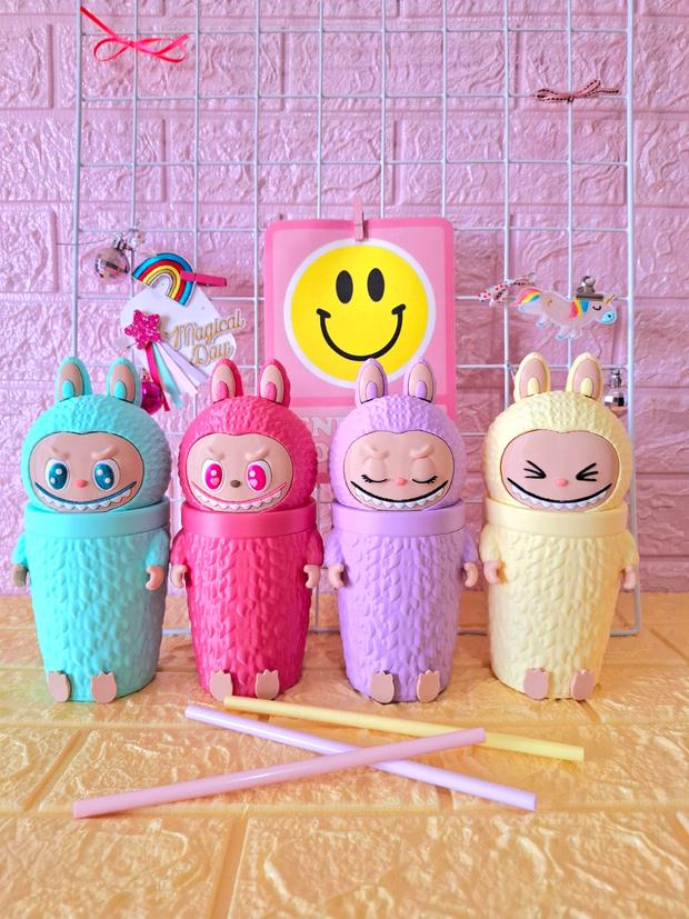 Labubu Inspired Kawaii Tumbler 3D Printed