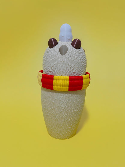 Capybara wizard Tumbler 3D Printed Cute Drinkware Coffee and Water Cup Kawaii Capybara Gift gamers fantasy Cup Gift book lovers Capybara cup