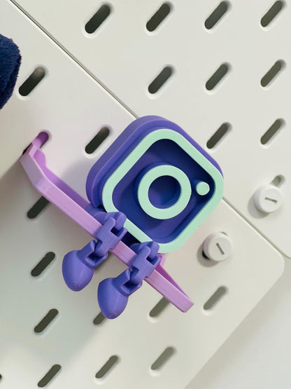 Business card NFC funny NFC Buddy 3D Printed Interactive Social Media keychain Customizable Desk Companion Fun Digital Business Card smart