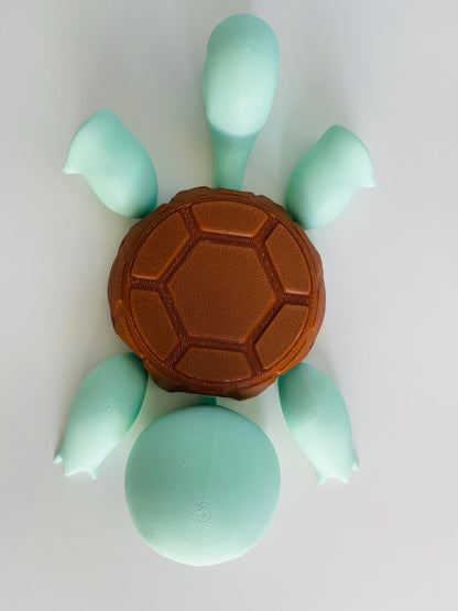 Turtle Surprise Coaster 3D Printed Cute Drink Holder with surprise action Fun Gift for Gamers and Collectors turtle Inspired Mug Coaster