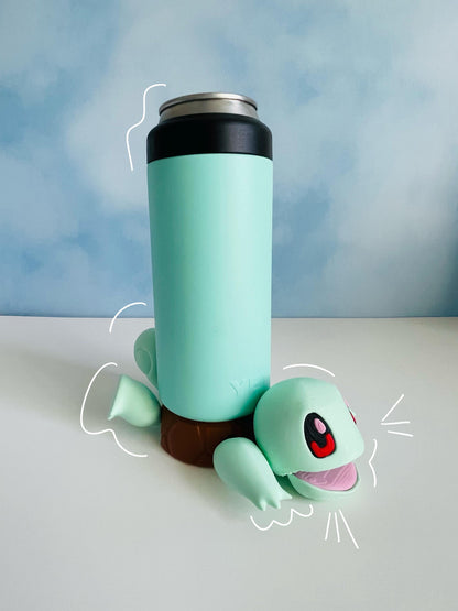 Turtle Surprise Coaster 3D Printed Cute Drink Holder with surprise action Fun Gift for Gamers and Collectors turtle Insp