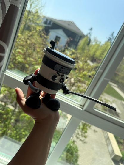 Cappuccino Assassino 3D Printed figure Brainrot Italian memes Desk Toy coffee Cup Figurine Gift for Killer Cappucchino and Meme Tiktok Fans