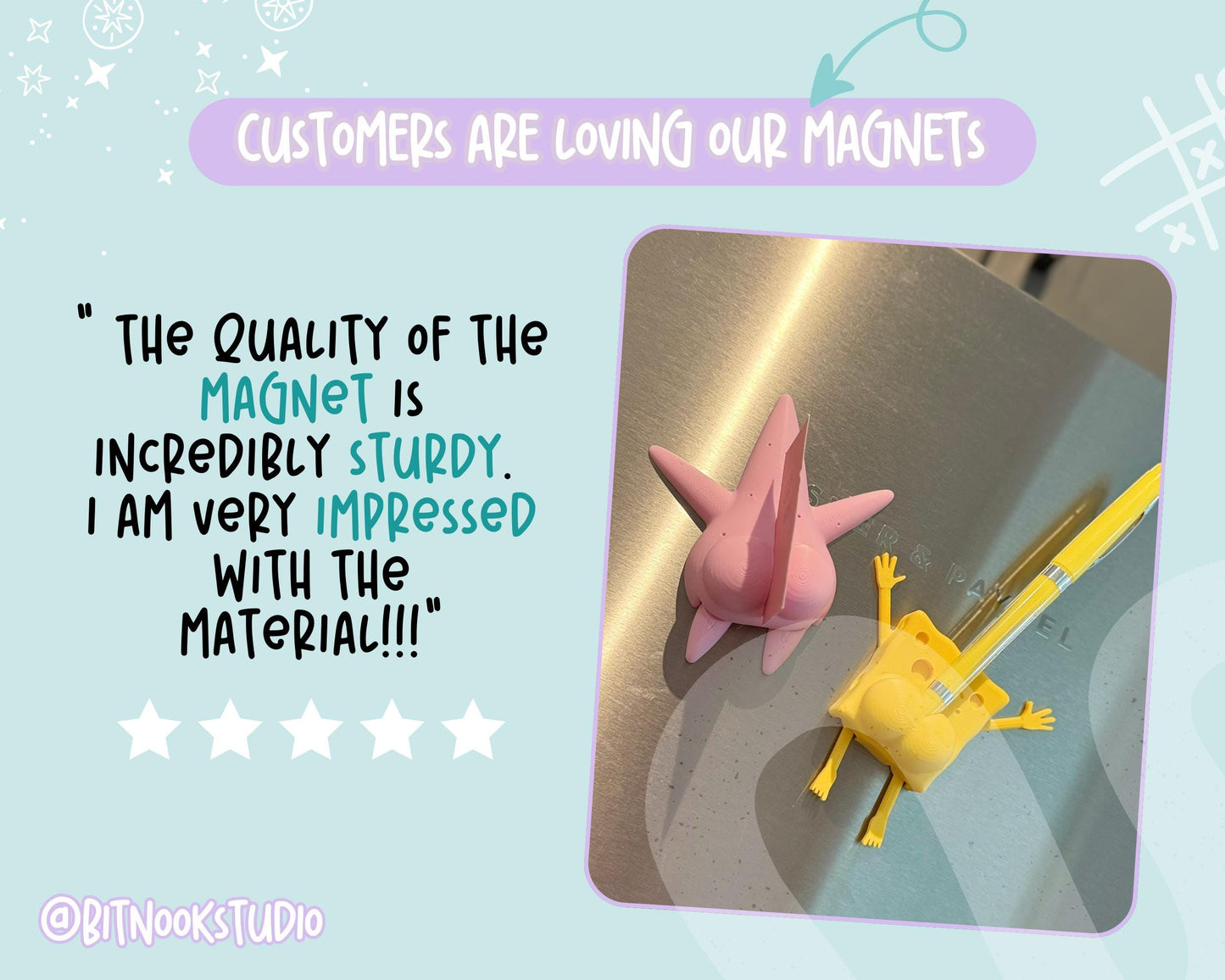 Butt fridge magnets for notes and pens funny 3D Printed sea sponge magnets hilarious Cartoon inspired meme gift adults cool gift figures