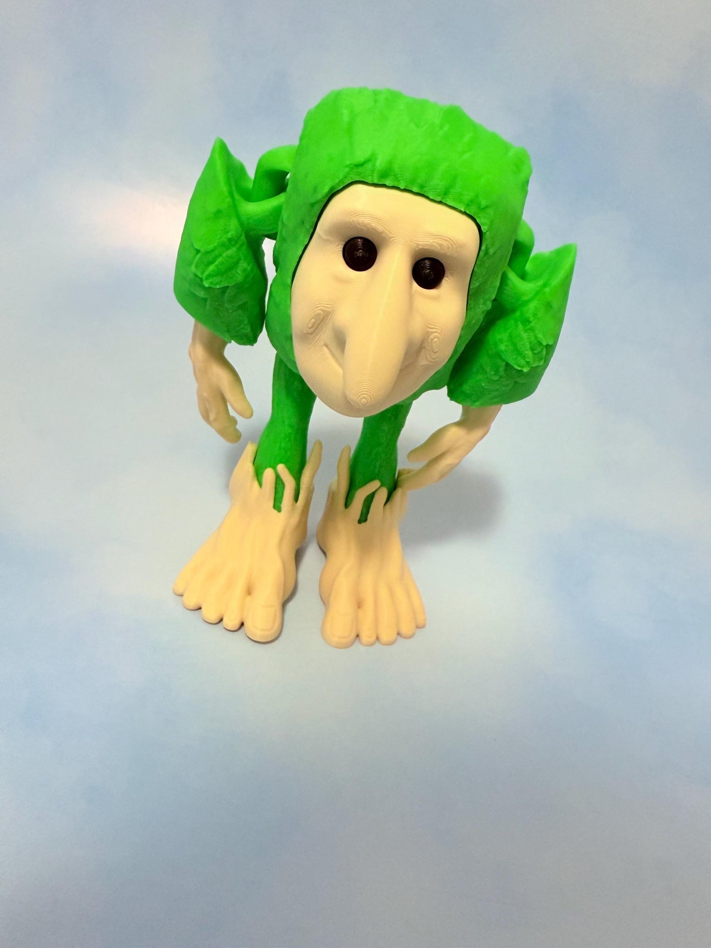 Brr Brr Patapim Forest Goblin Viral 3D Printed Meme Toy Weird TikTok Figure Gremlincore Italian Brainrot Meme Big Feettoy Gen Z Collectible