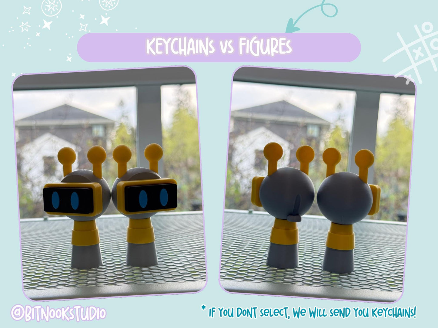Sprunki 3D Printed figures: Incredibox Gamer Gifts for Party Favor Cake Topper birthday present Christmas and Keychains