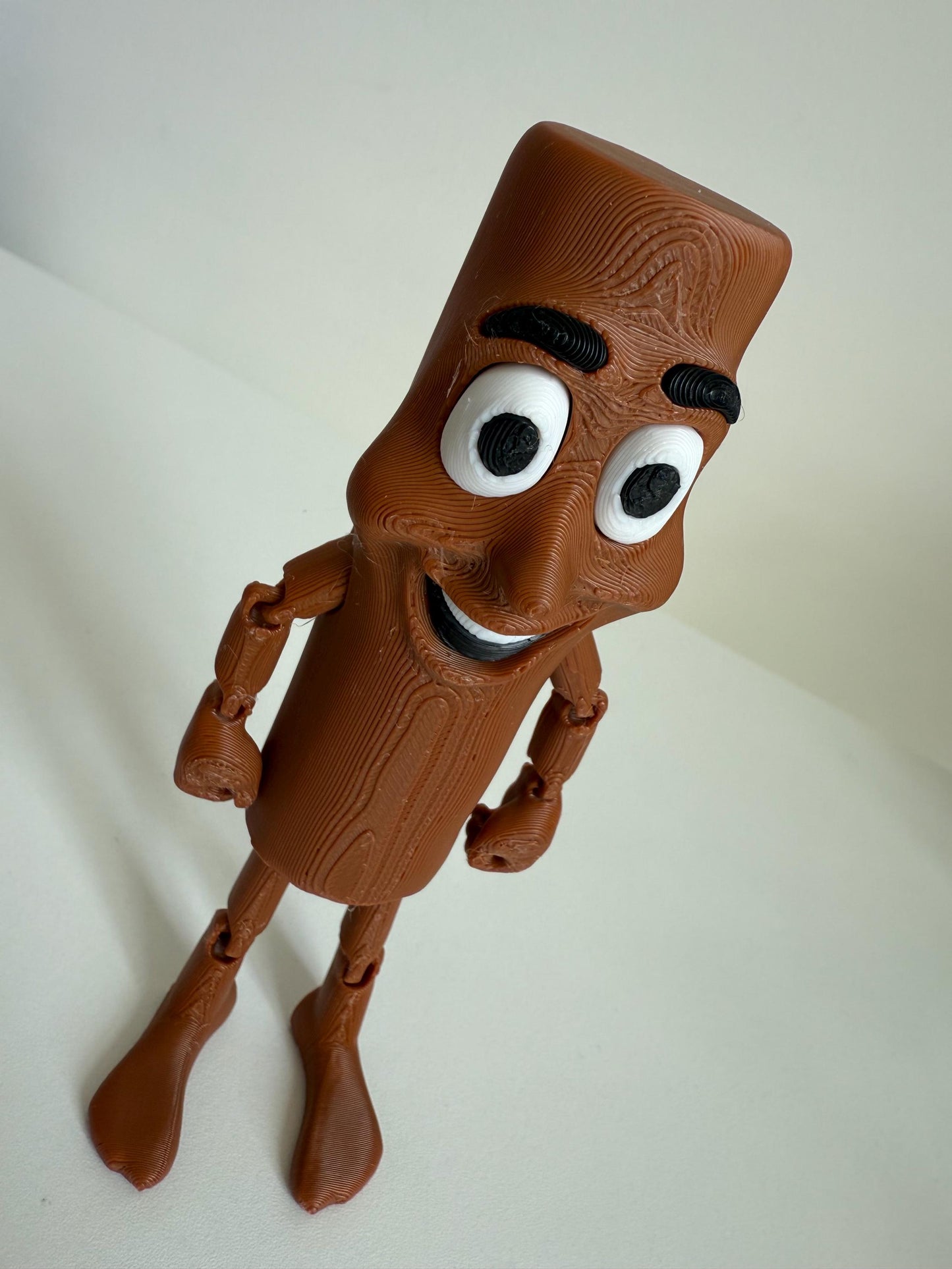 Tung Tung Sahur Meme Toy 3D Printed Bat Character from Viral TikTok Trend Funny Desk Toy or Gag Gift Custom Sahur Prop Meme Tiktok Fans