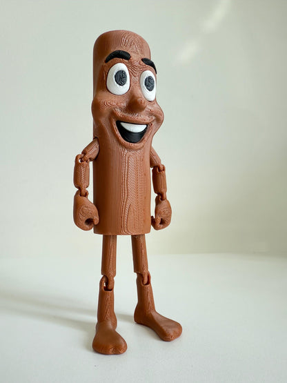 Tung Tung Sahur Meme Toy 3D Printed Bat Character from Viral TikTok Trend Funny Desk Toy or Gag Gift Custom Sahur Prop Meme Tiktok Fans