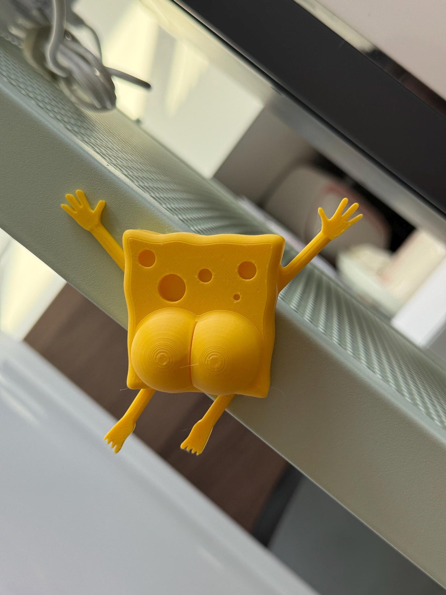 Sea Sponge butt magnet Funny 3D Printed Butt Magnets Hilarious Cartoon inspired Fridge Decor Meme Gift coworkers gift