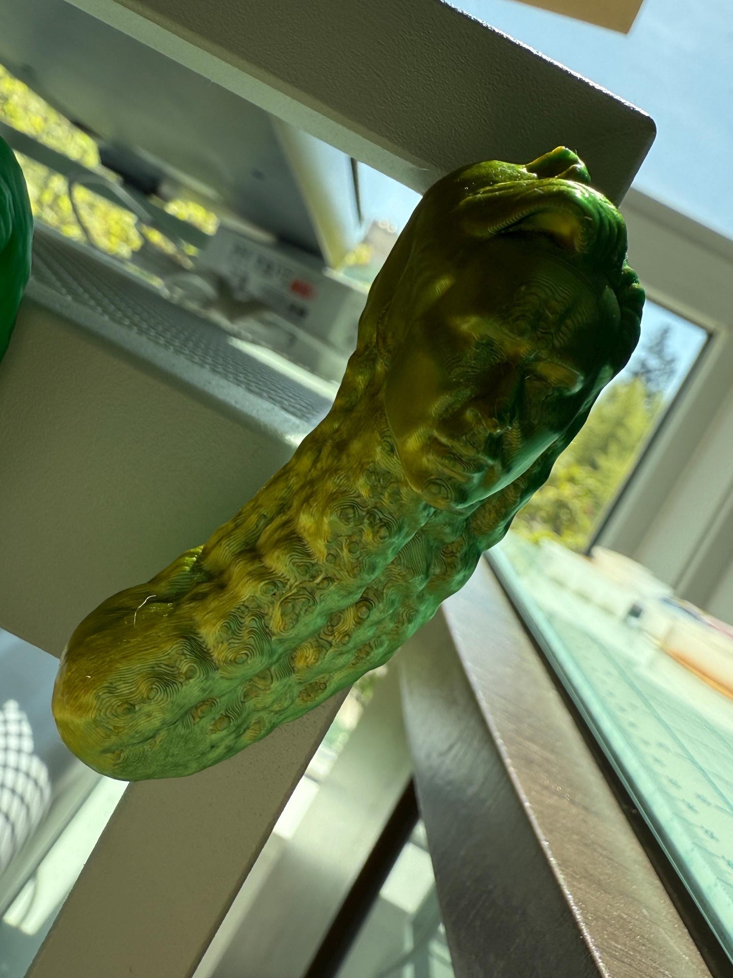 Picolas Cage Fridge magnet Funny 3D Printed Hilarious Nicolas Cage inspired Fridge Decor Meme Gift coworkers GAG meme Nicolas Pickle Magnet