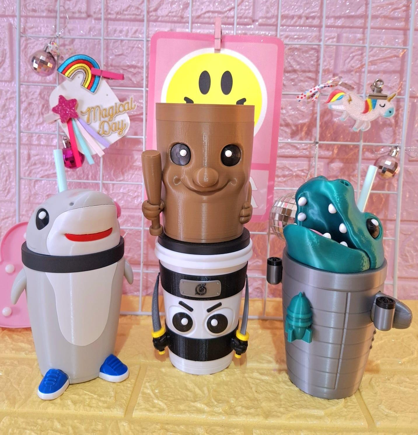 Italian Brainrot Tumblers Viral Meme Cup Collection tumblers 3D Printed Colorful drinkware funny gifts TikTok trend gift