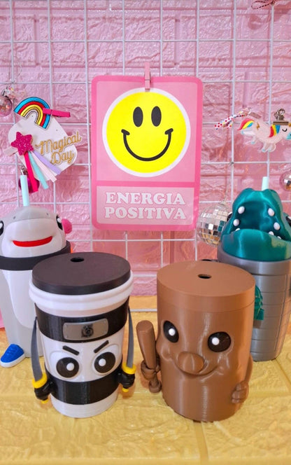 Italian Brainrot Tumblers Viral Meme Cup Collection tumblers 3D Printed Colorful drinkware funny gifts TikTok trend gift for teens school