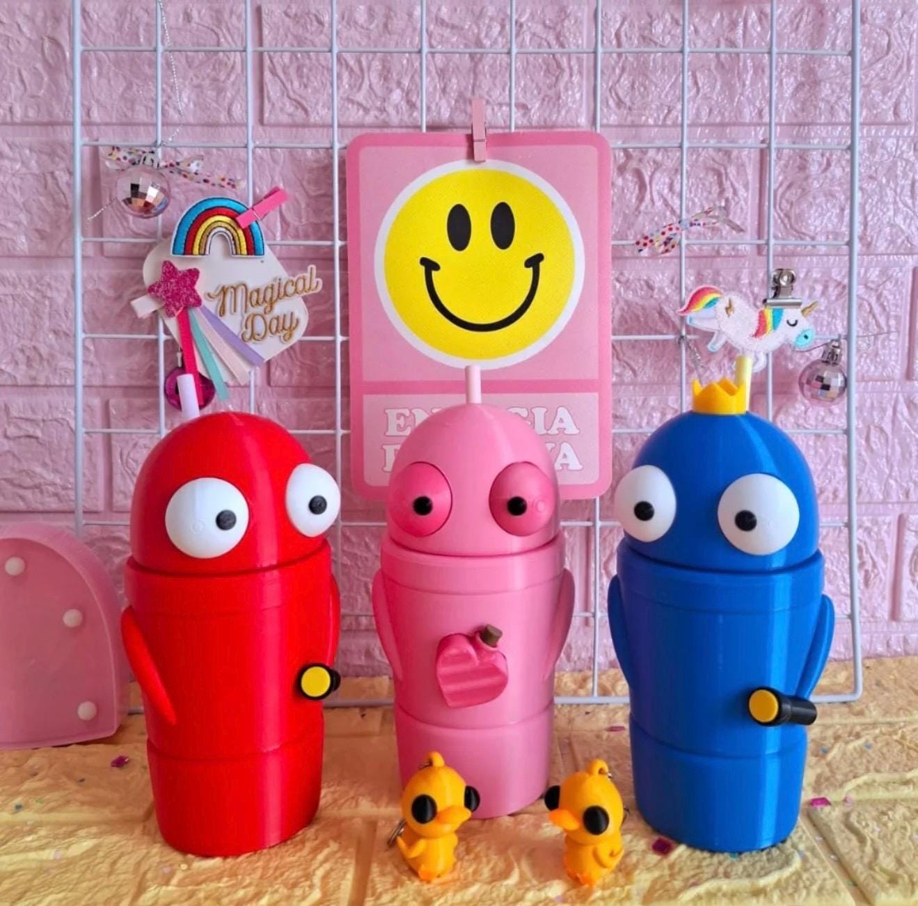 Repo Robot Tumbler drinkware figure 3D Printed horror Robot Cup with Lid Cute Geeky Drinkware for Gamers Tech Fans and Unique Gift Lovers