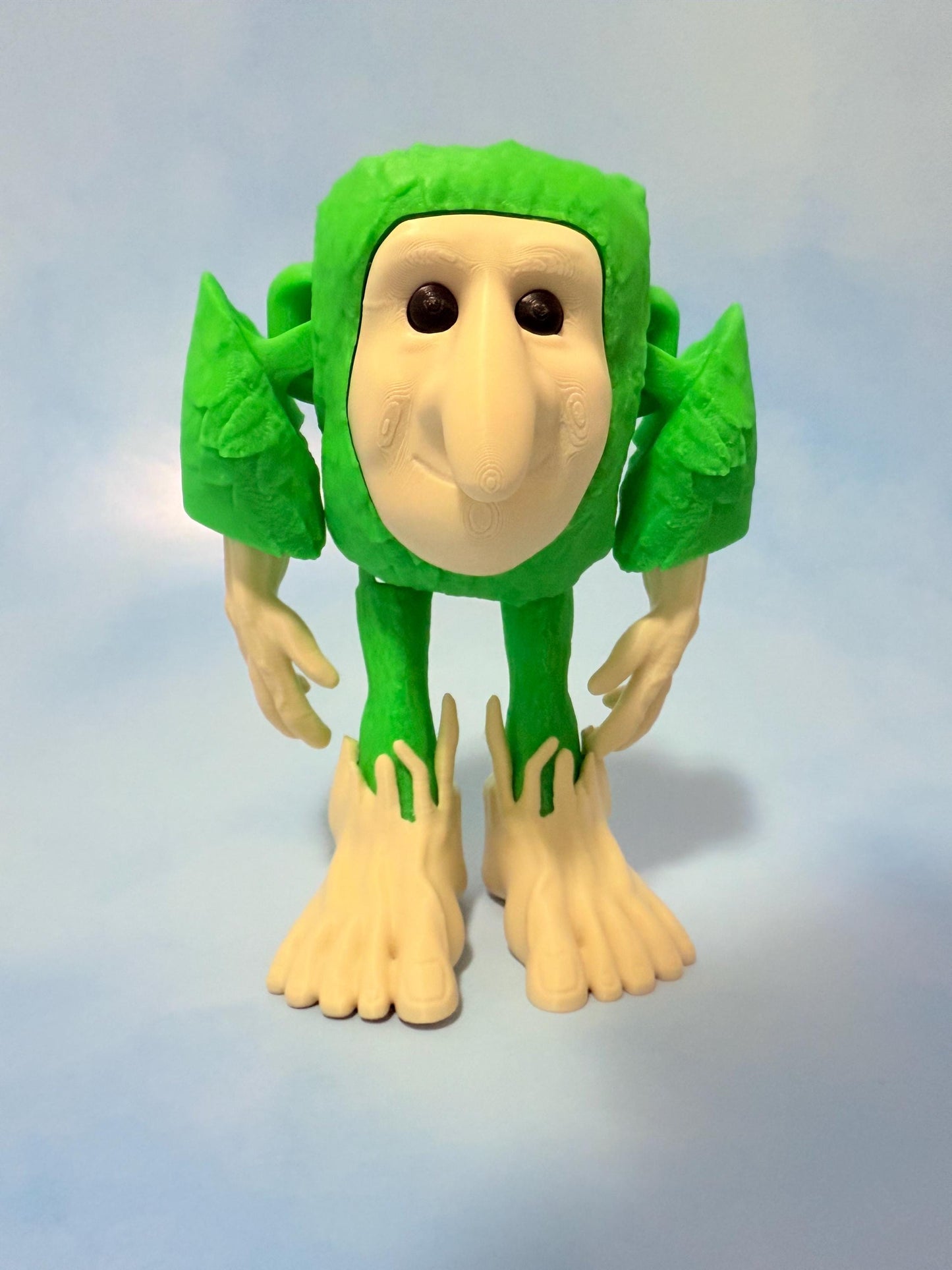 Brr Brr Patapim Forest Goblin Viral 3D Printed Meme Toy Weird TikTok Figure Gremlincore Italian Brainrot Meme Big Feettoy Gen Z Collectible