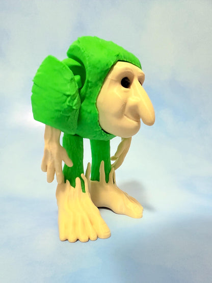 Brr Brr Patapim Forest Goblin Viral 3D Printed Meme Toy Weird TikTok Figure Gremlincore Italian Brainrot Meme Big Feettoy Gen Z Collectible