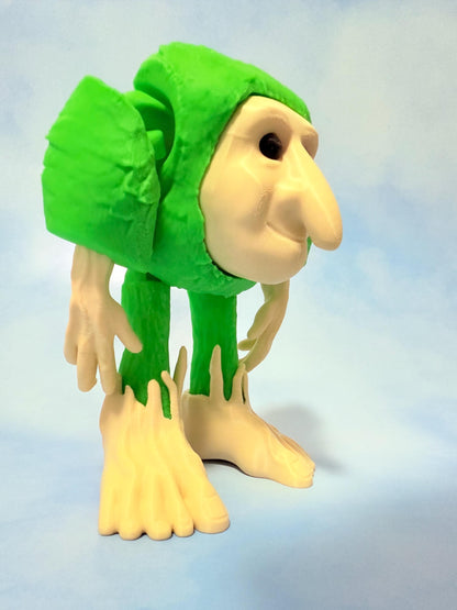 Brr Brr Patapim Forest Goblin Viral 3D Printed Meme Toy Weird TikTok Figure Gremlincore Italian Brainrot Meme Big Feettoy Gen Z Collectible