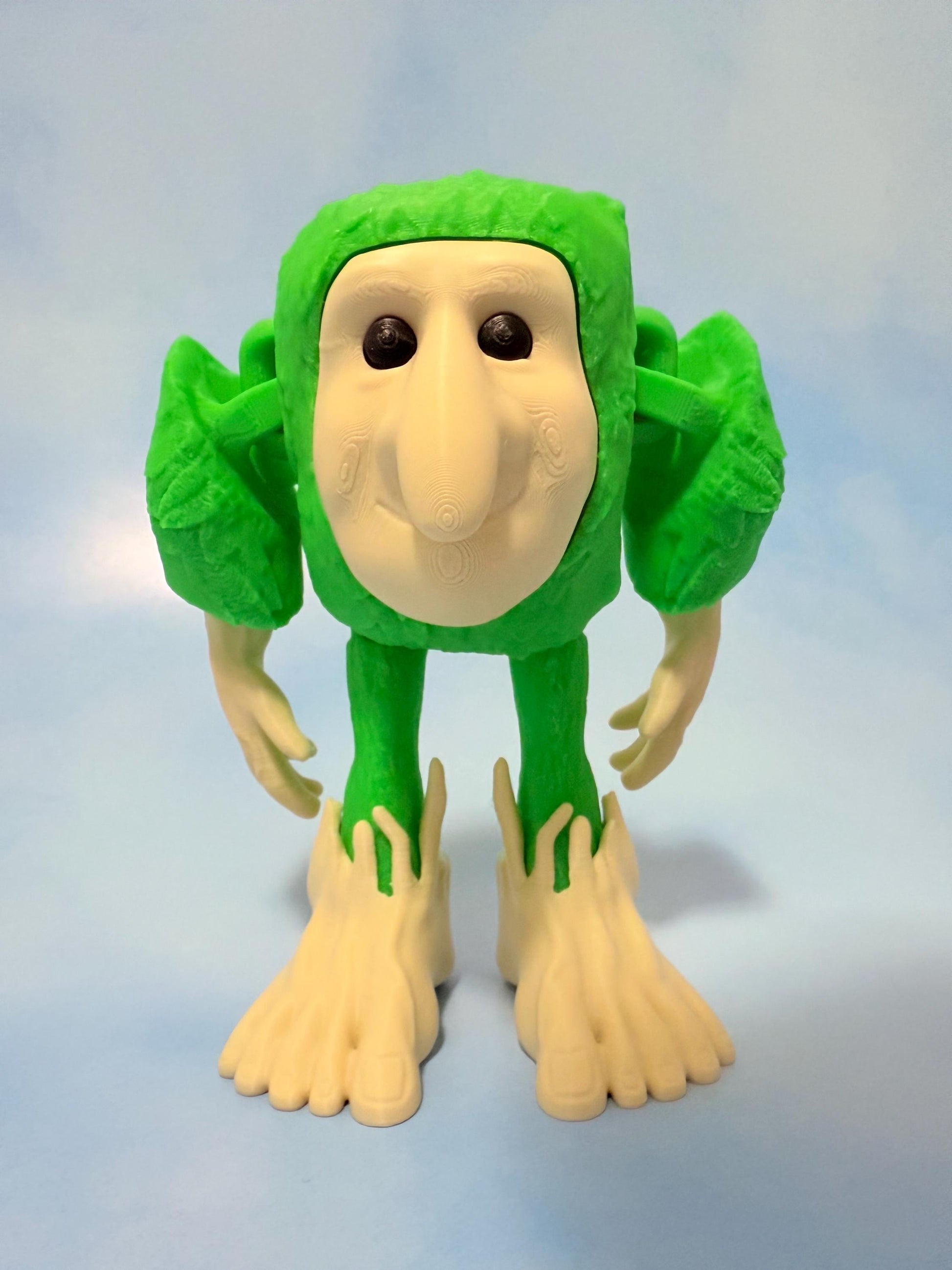 Brr Brr Patapim Forest Goblin Viral 3D Printed Meme Toy Weird TikTok Figure Gremlincore Italian Brainrot Meme Big Feetto