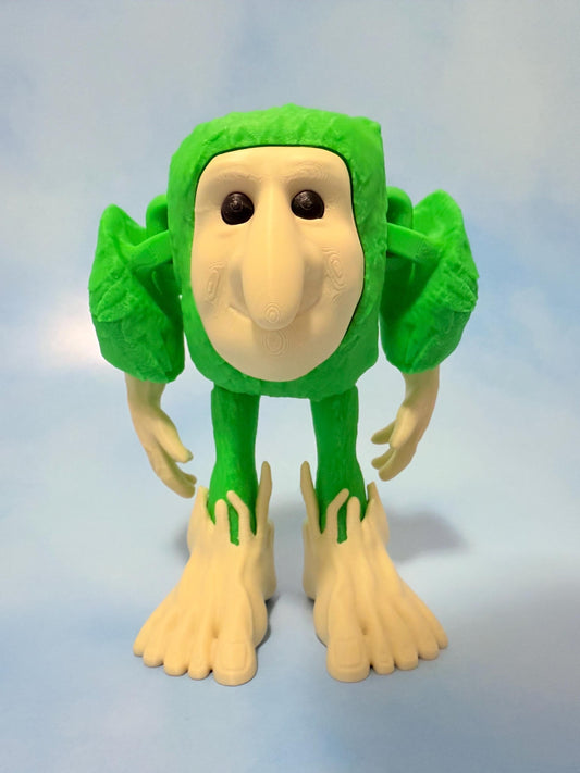 Brr Brr Patapim Forest Goblin Viral 3D Printed Meme Toy Weird TikTok Figure Gremlincore Italian Brainrot Meme Big Feetto