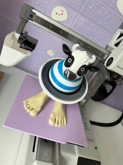 Vaca Saturno Saturnita Toy Funny gift cow Figure Viral TikTok Trend Collectible Desktop Gift for Meme Lovers Gen Z gift Italian Brainrot