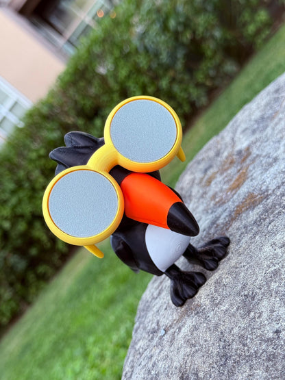 Frulli Frulla Meme Bird 3D printed Meme Figurine Viral TikTok Italian Brainrot Decor Funny Desk Toy Gift Viral Meme Figure TikTok