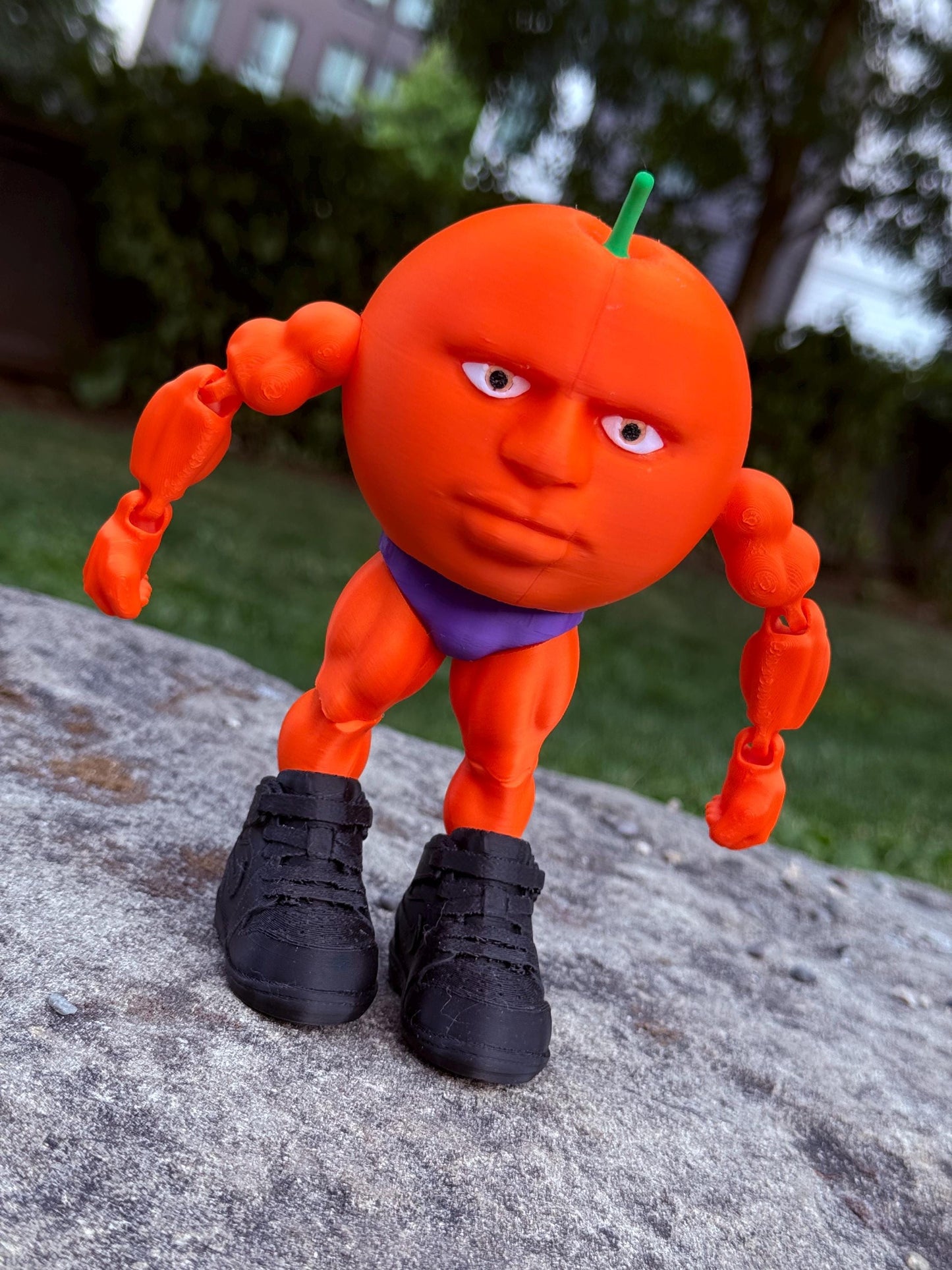 Udin Din Din Dun Figure – Italian Brainrot Meme | 3D Printed Viral Meme Toy TikTok Brainrot Decor Funny Desk Toy Gift Viral Meme Figure