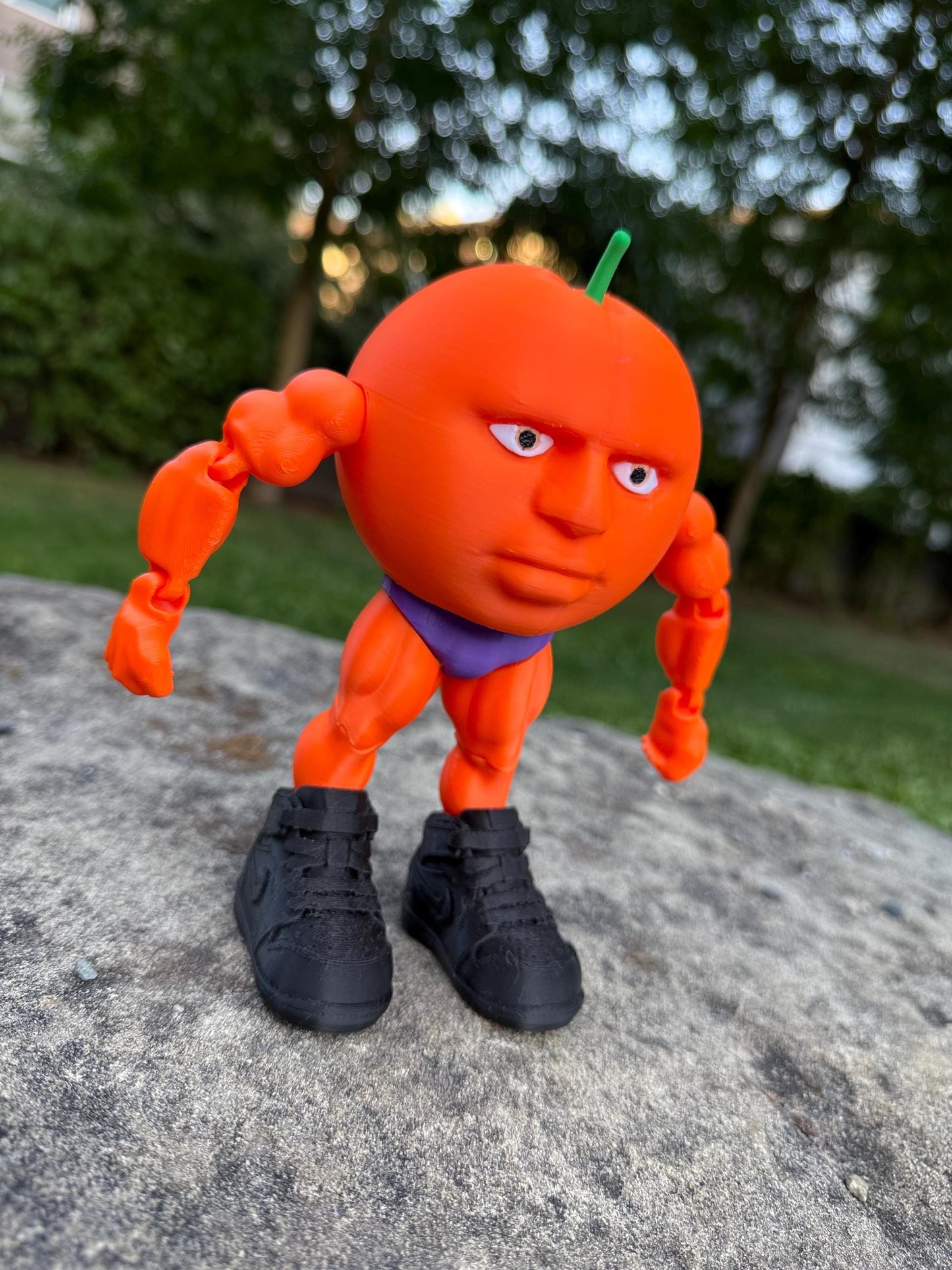Udin Din Din Dun Figure – Italian Brainrot Meme | 3D Printed Viral Meme Toy TikTok Brainrot Decor Funny Desk Toy Gift Vi