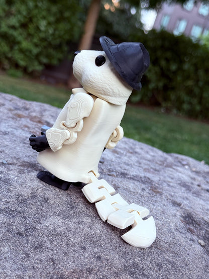 Bobrito Bandito – 3D Printed Meme Figure Brainrot Gangster Doggo Meme Figurine Viral TikTok Brainrot Decor Funny Desk Toy Gift Viral GAG