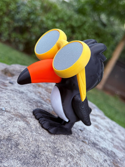 Frulli Frulla Meme Bird 3D printed Meme Figurine Viral TikTok Italian Brainrot Decor Funny Desk Toy Gift Viral Meme Figu