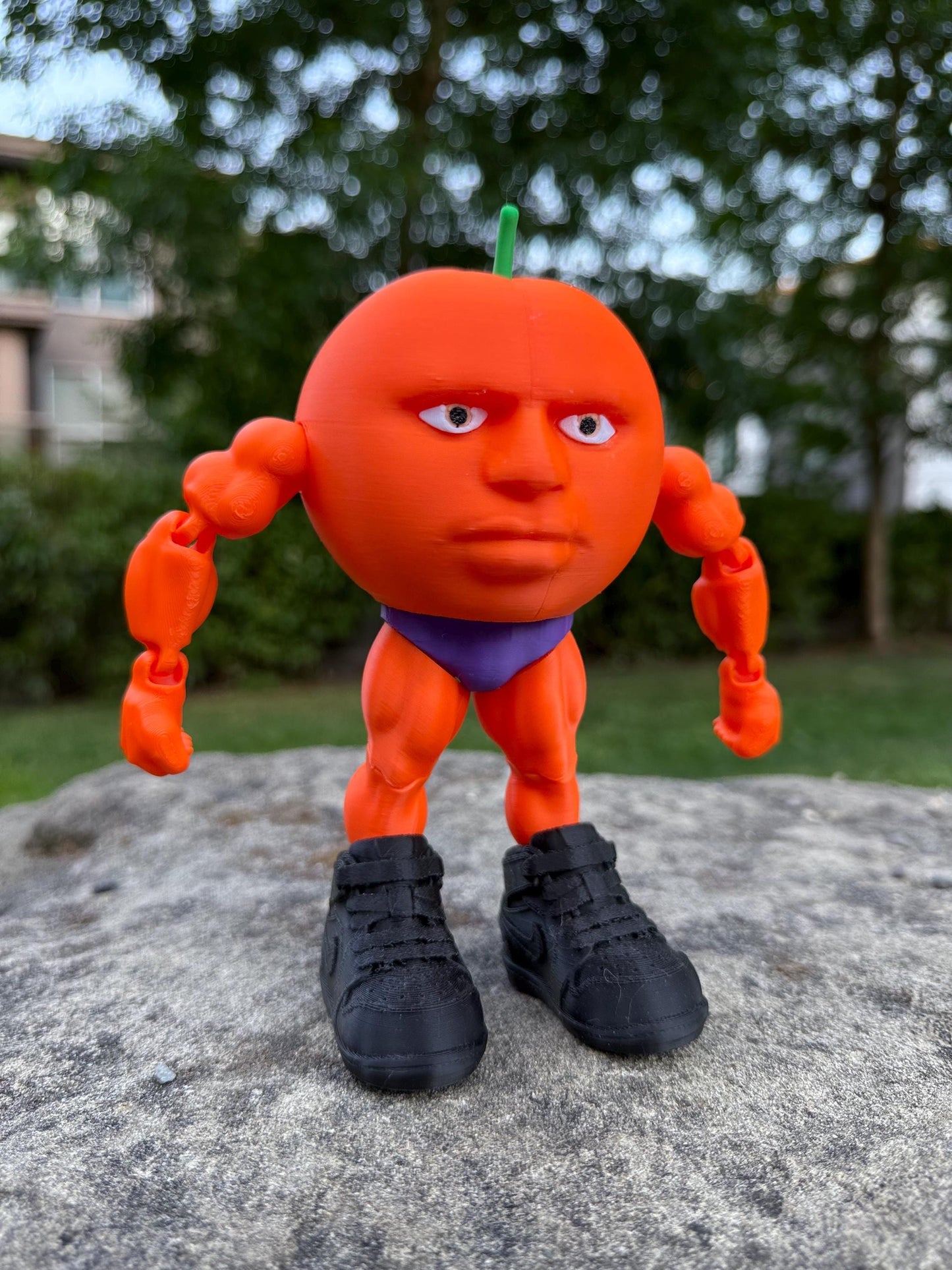 Udin Din Din Dun Figure – Italian Brainrot Meme | 3D Printed Viral Meme Toy TikTok Brainrot Decor Funny Desk Toy Gift Viral Meme Figure