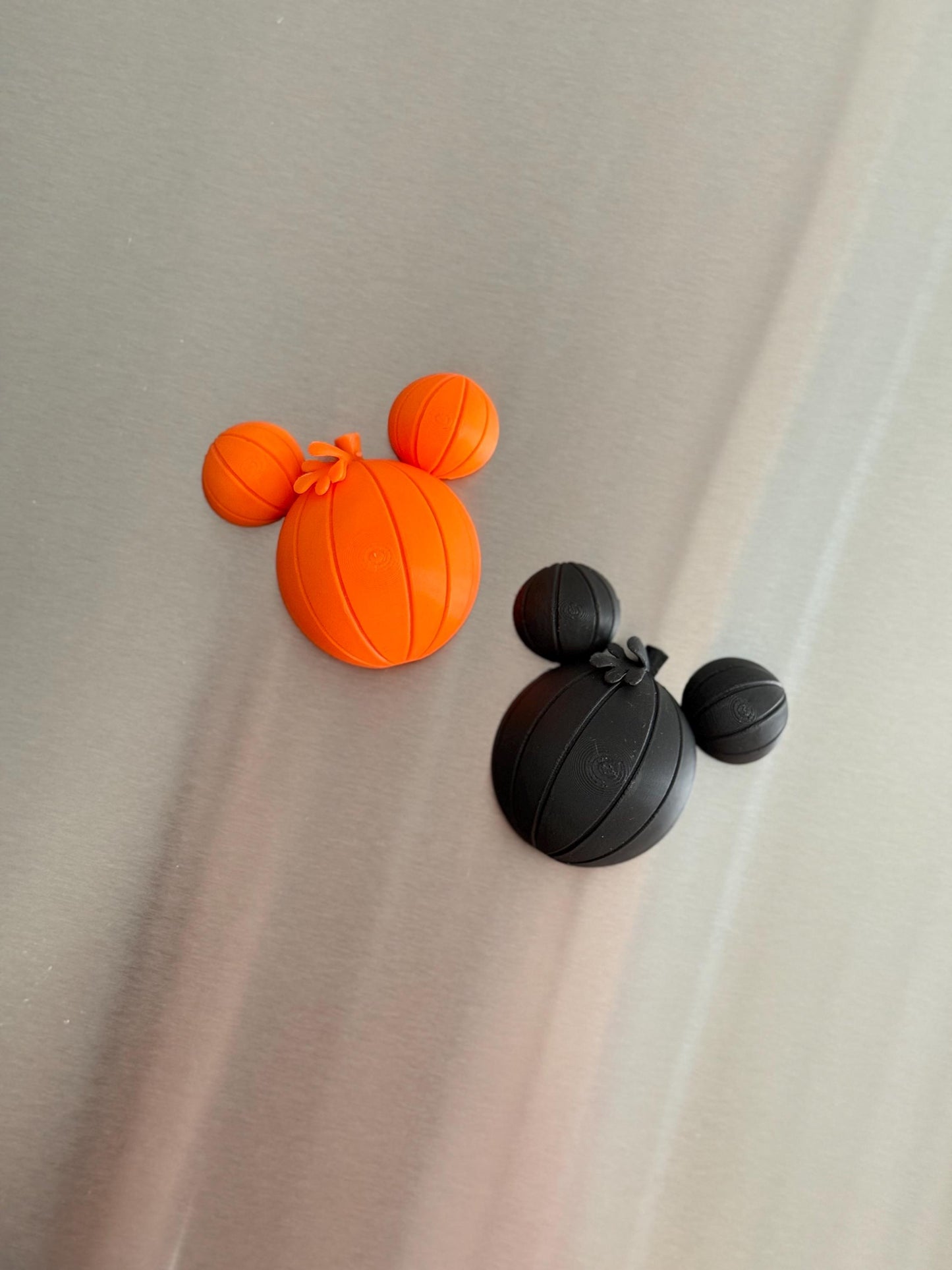 Halloween Mickey Mouse Fridge Magnets: Ghost & Pumpkin Ears, Spooky Decor