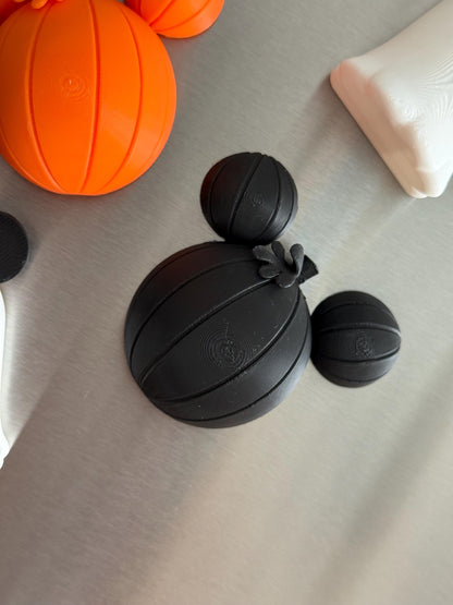 Halloween Mickey Mouse Fridge Magnets: Ghost & Pumpkin Ears, Spooky Decor