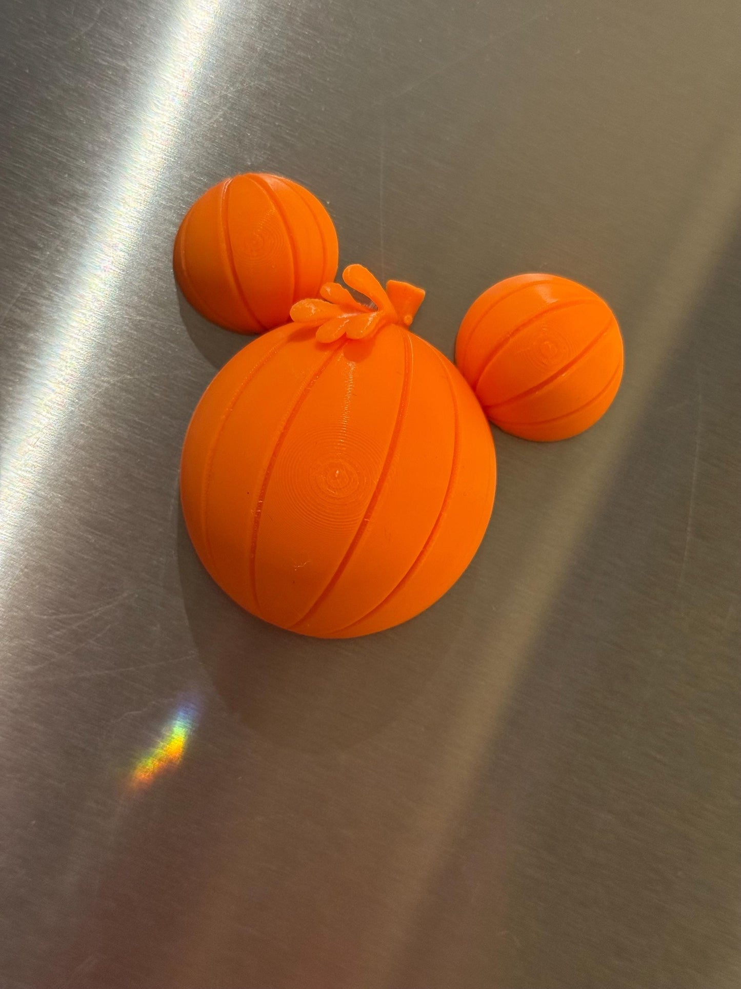 Halloween Mickey Mouse Fridge Magnets: Ghost & Pumpkin Ears, Spooky Decor