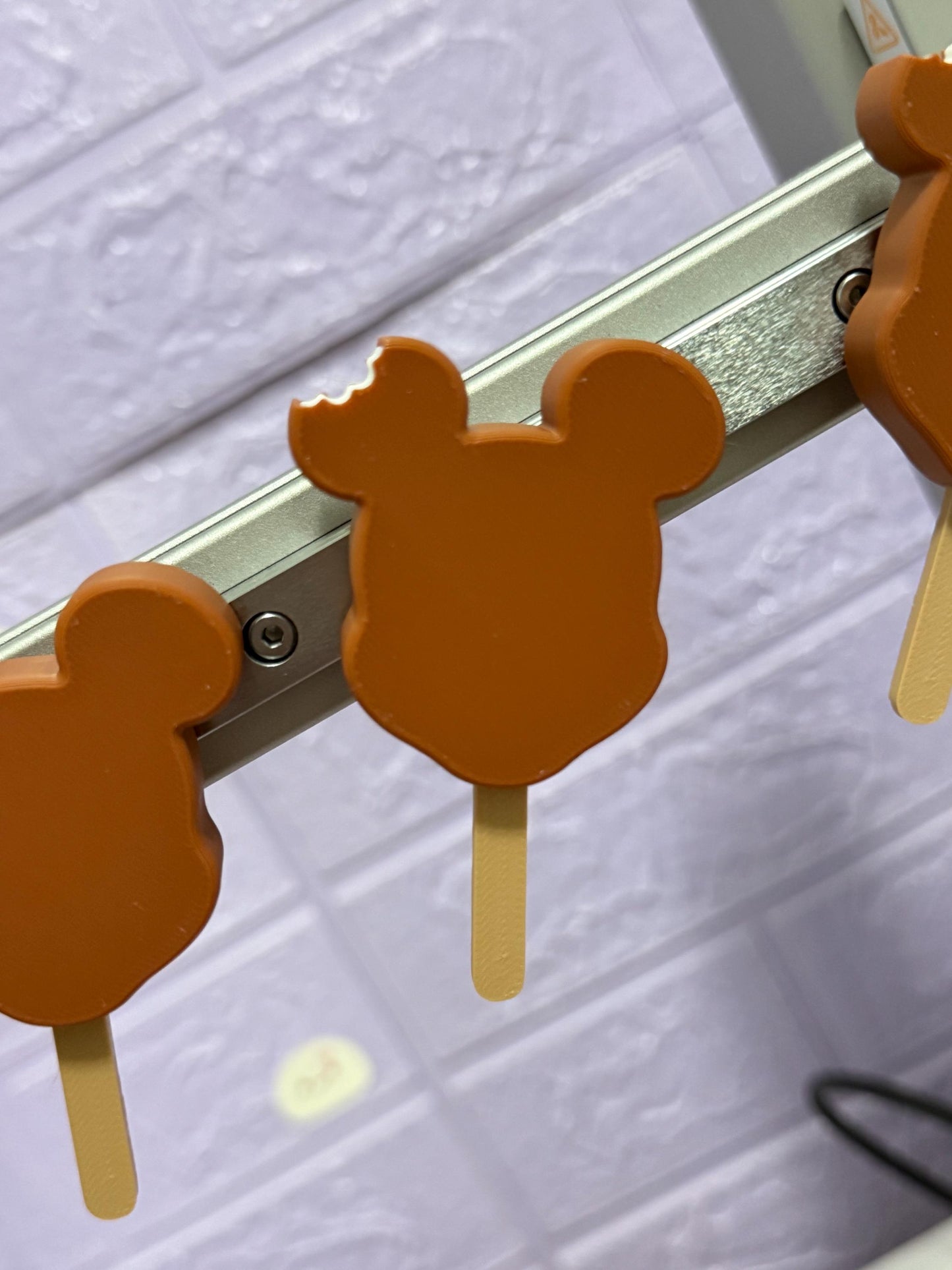 Custom Mickey Ice Cream Magnet: 3D Printed Cruise Decor