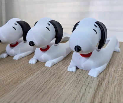 3D Printed Beagle Hot Dog Holder: Kawaii Snack Plate, Gag Gift