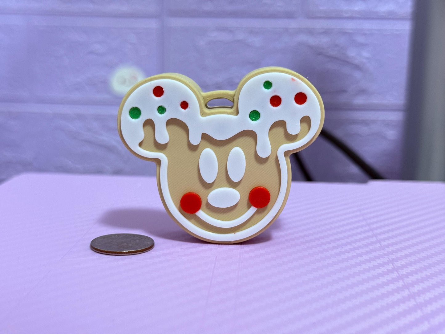 Gingerbread Mouse Christmas Fridge Magnets: Holiday Kitchen Decor