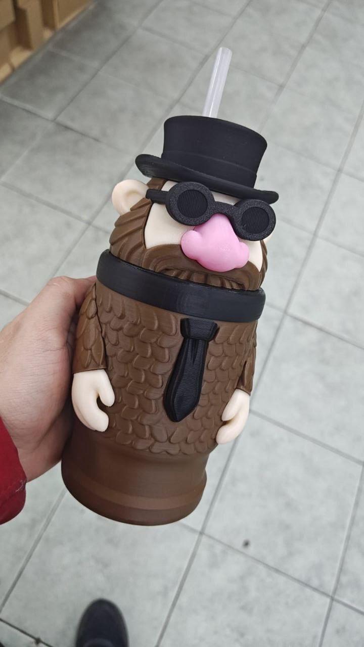 Mateo Italian Brainrot tumbler 3D Printed Meme drinkware funny gifts Cute School Supplies teens back to school Matteo Mateoooooo
