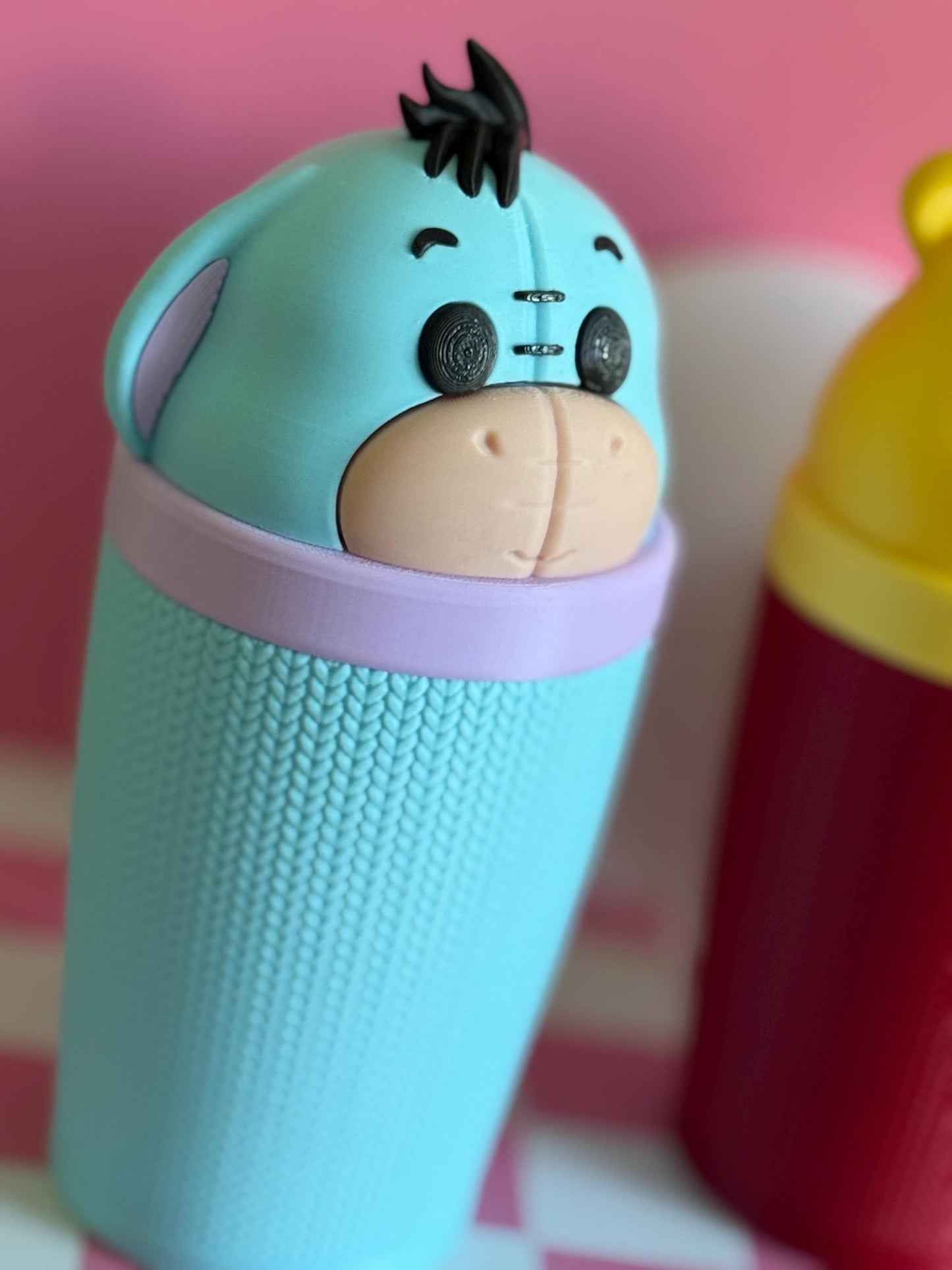 Custom Bear inspired tumblers 3D Printed Colorful drinkware funny gifts Cute School Supply Gift for  teens Back to School
