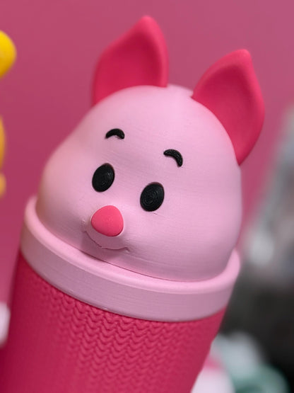 Custom Bear inspired tumblers 3D Printed Colorful drinkware funny gifts Cute School Supply Gift for  teens Back to School
