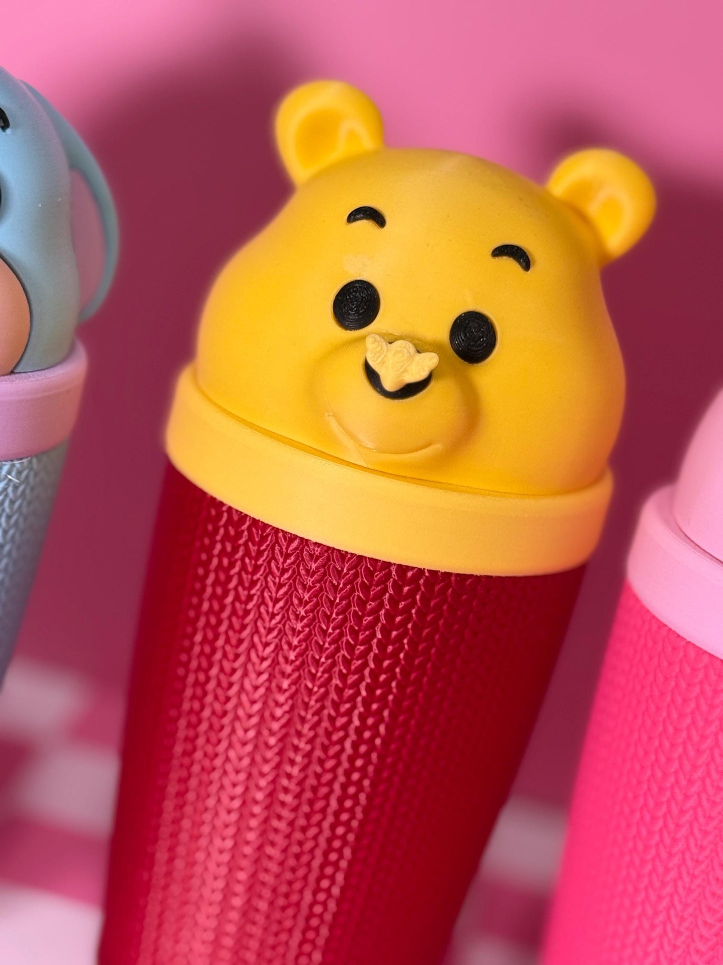 Custom Bear inspired tumblers 3D Printed Colorful drinkware funny gifts Cute School Supply Gift for  teens Back to School