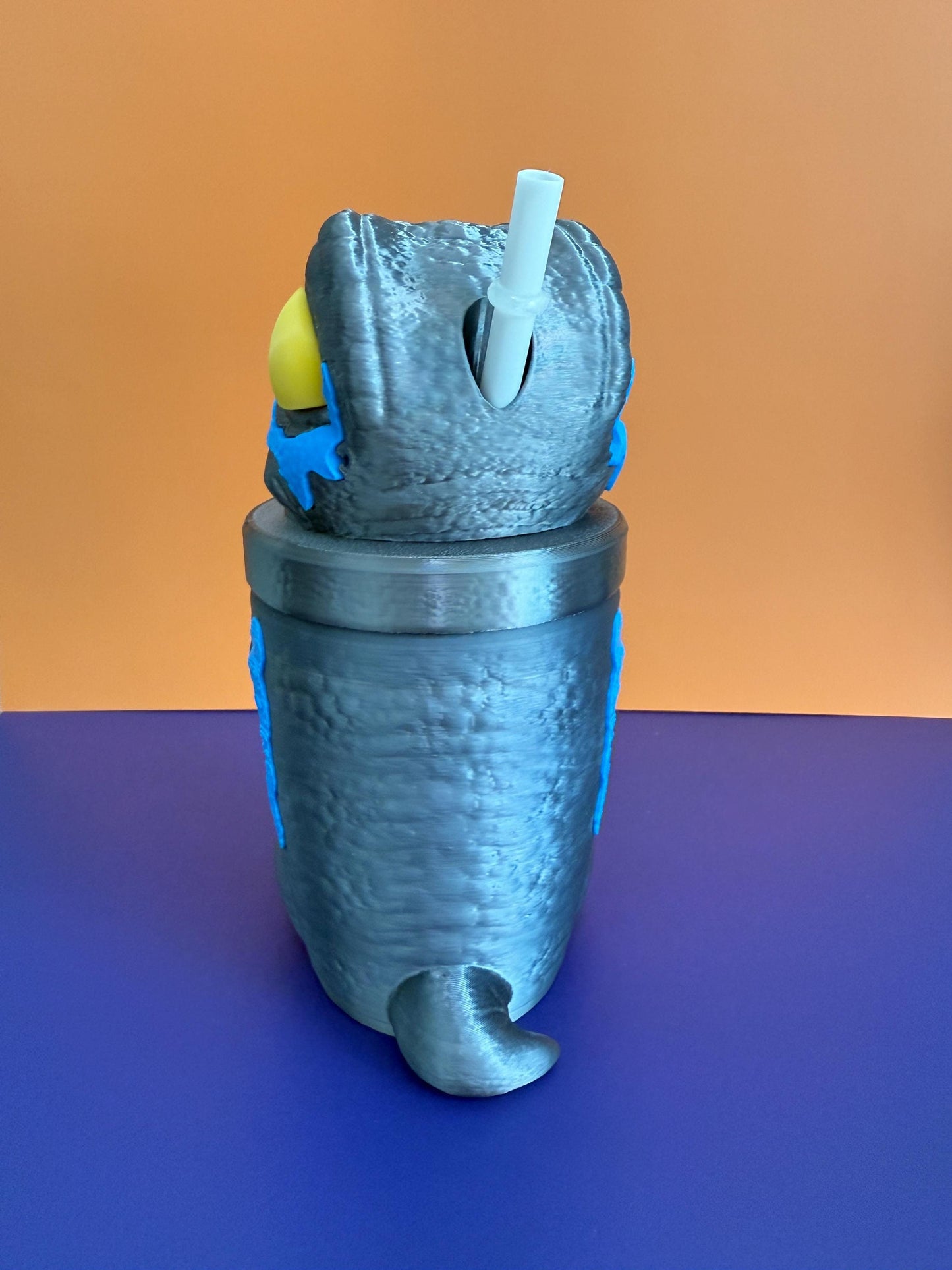 3D Printed Dinosaur Tumbler: Custom T-Rex Drinkware