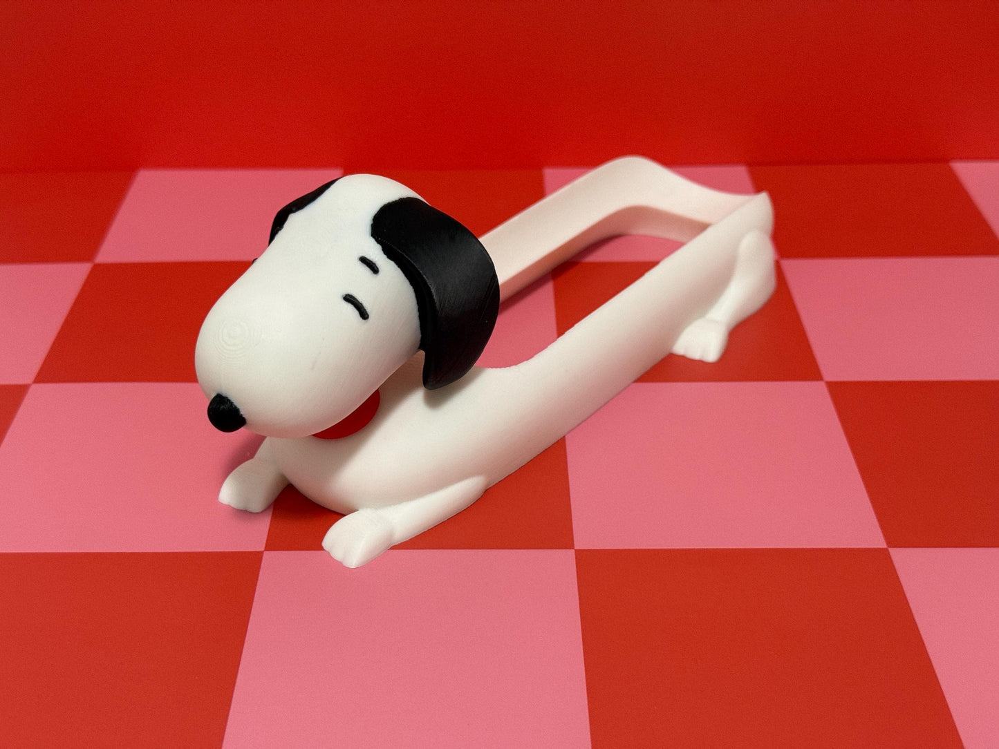 3D Printed Beagle Hot Dog Holder: Kawaii Snack Plate, Gag Gift