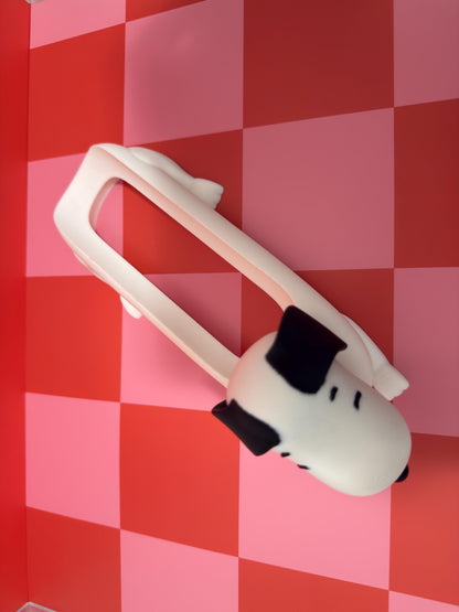 3D Printed Beagle Hot Dog Holder: Kawaii Snack Plate, Gag Gift