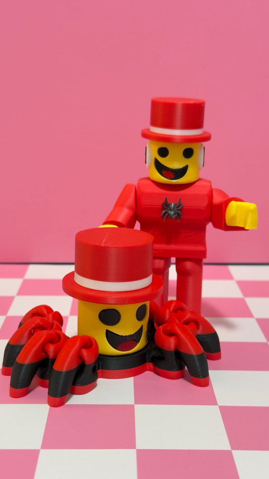 SpyderSammy Steal a Brainrot Sammy Spider and Admin Sammy figures 3d printed