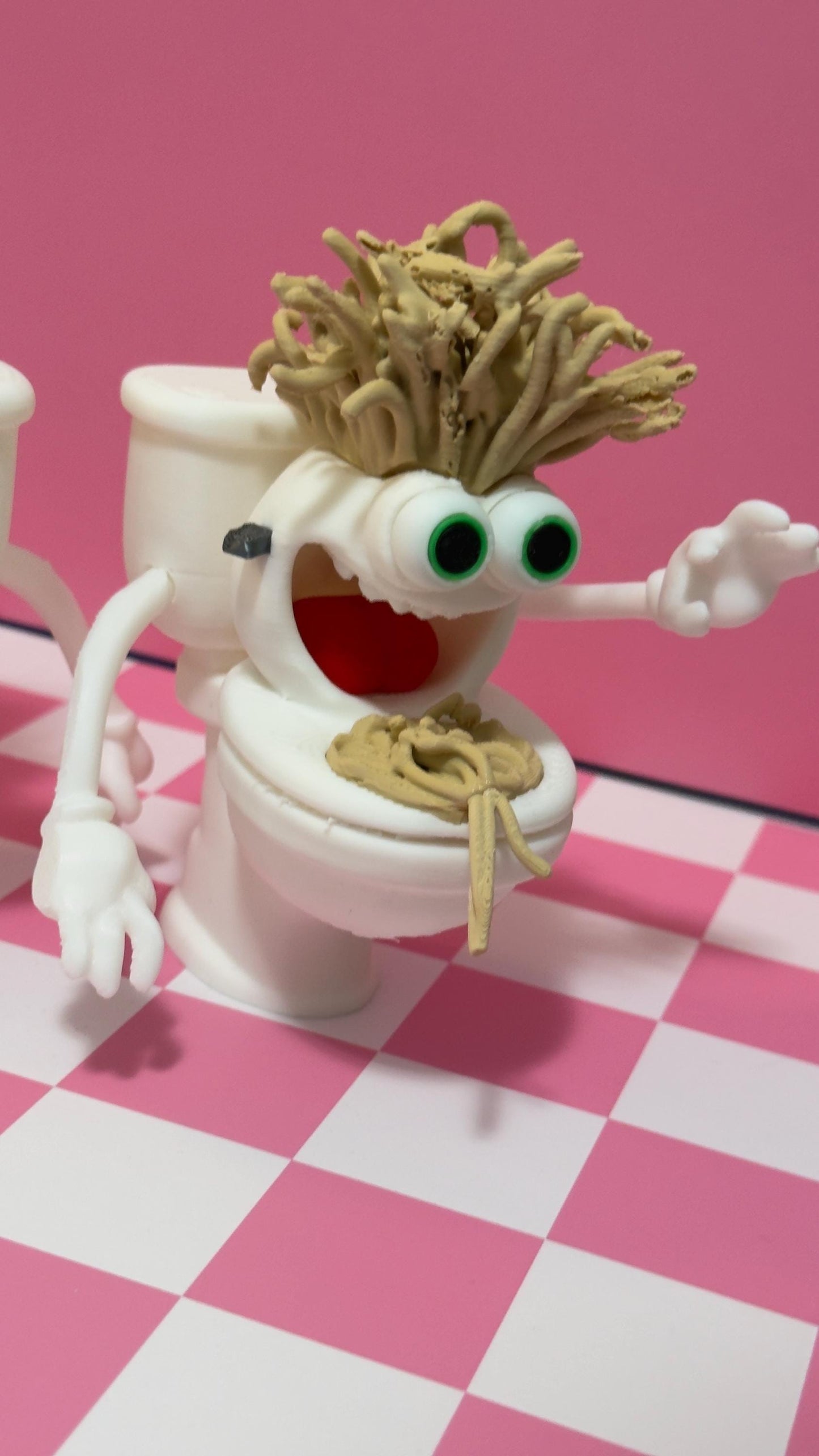 Spaguetti Tualetti figure Italian brainrot