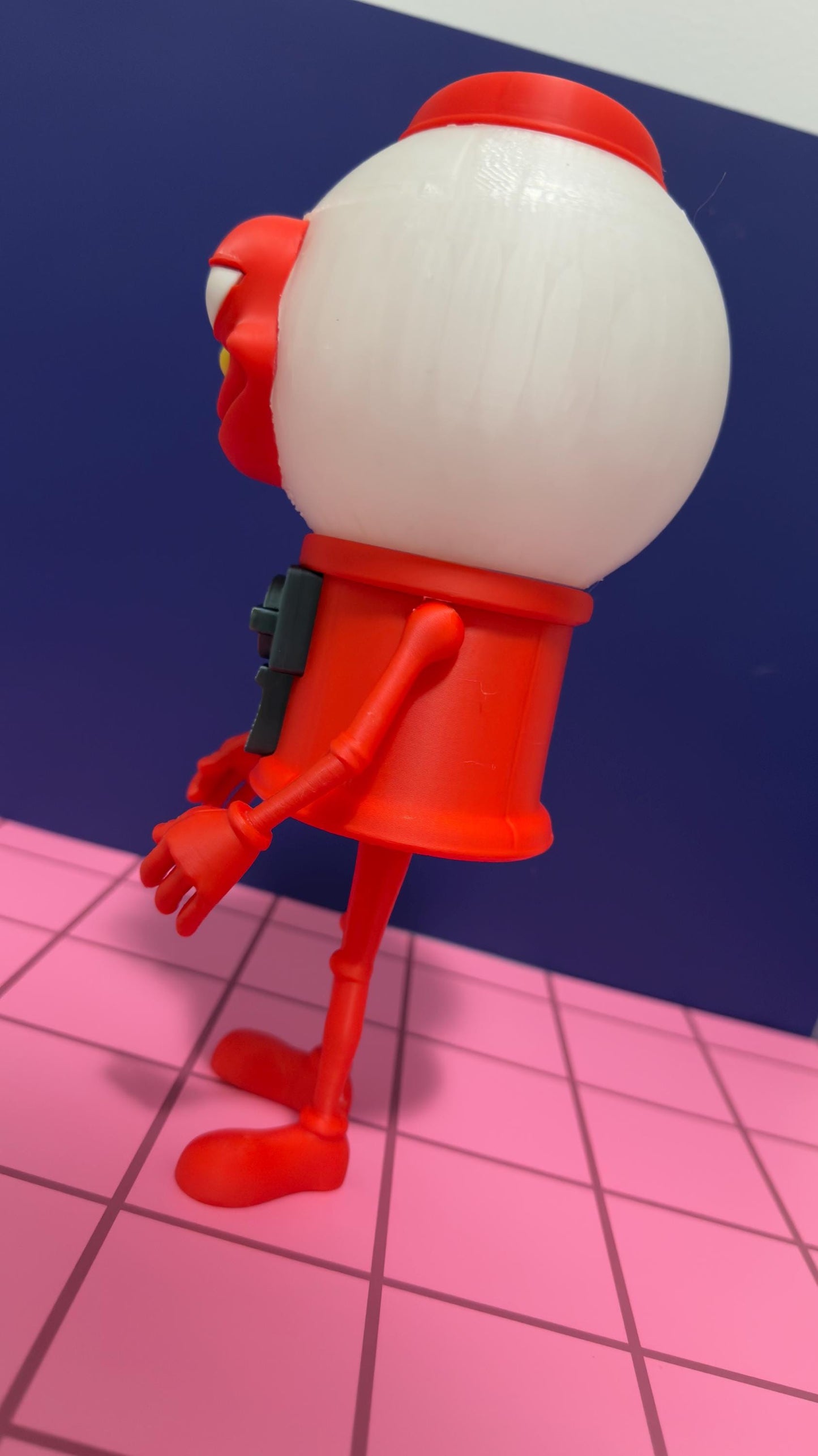 Chicleteira Bicicleta Figure Brainrot Gumball Machine Toy 3D Printed Meme Collectible Funny Quirky Desk Buddy Gift Steal a Brainrot