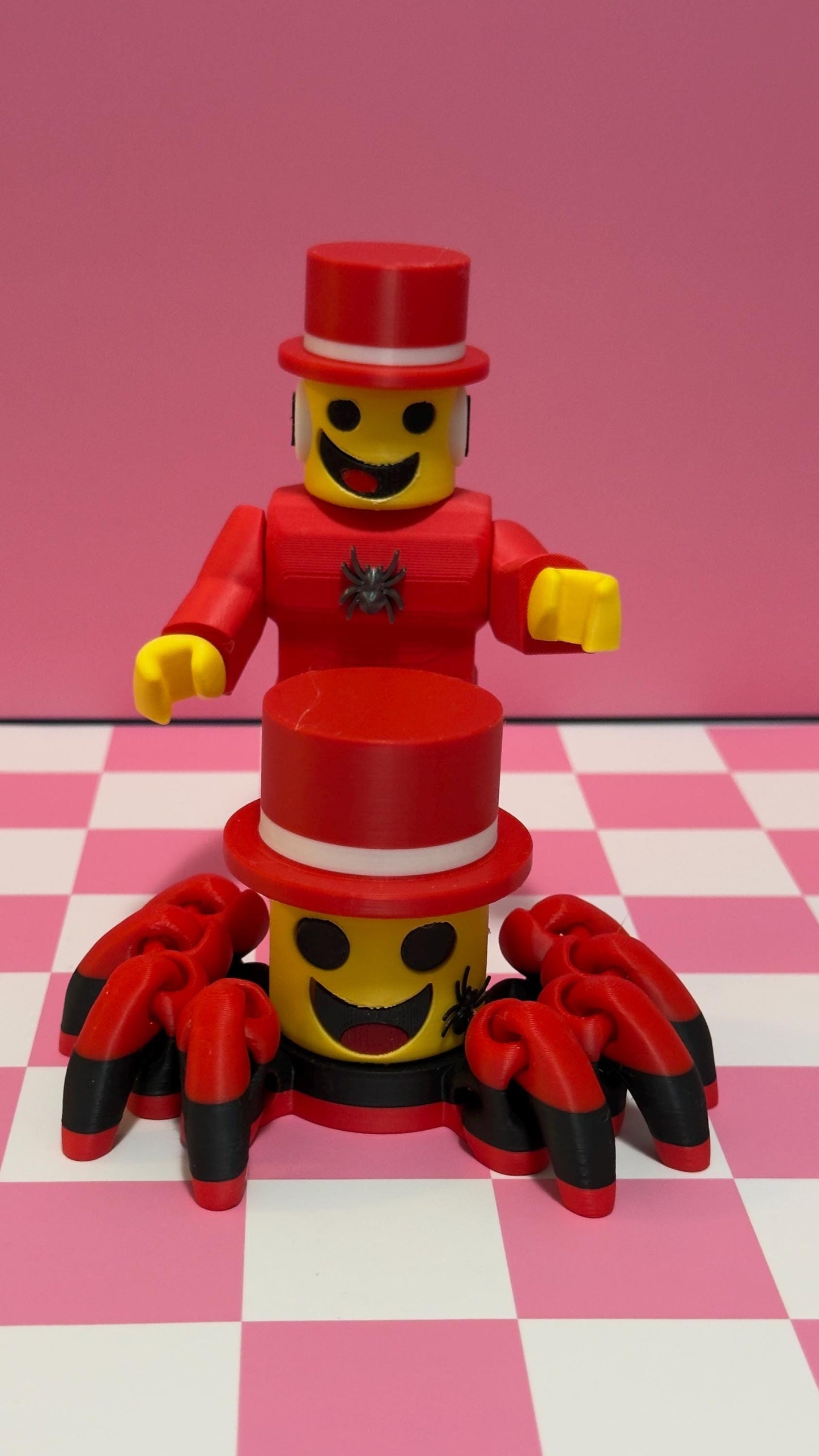 SpyderSammy Steal a Brainrot Sammy Spider and Admin Sammy figures 3d printed