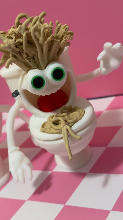 Spaguetti Tualetti figure Italian brainrot
